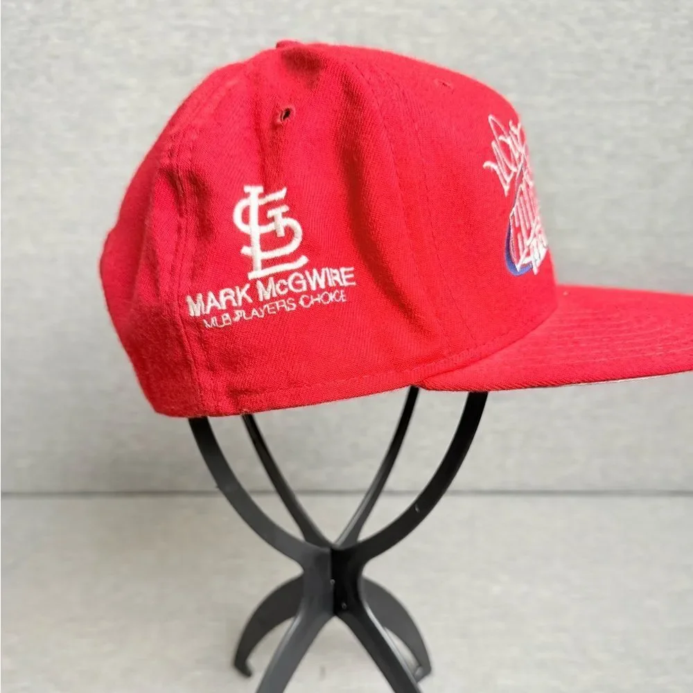 Vintage 1998 New Era Mark‎ McGwire St. Louis Home Run Record 62 Snapback Cap